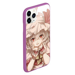 Чехол iPhone 11 Pro матовый Touhou Project Flandre Scarlet Cute, цвет: 3D-фиолетовый — фото 2