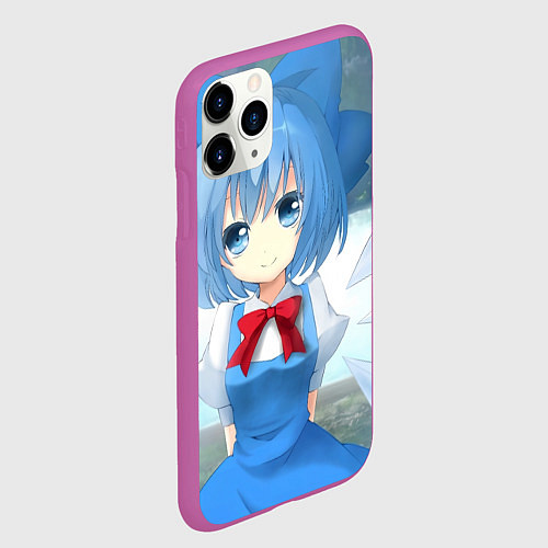 Чехол iPhone 11 Pro матовый Touhou Project Cirno Тируно 9 / 3D-Фиолетовый – фото 2
