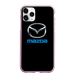 Чехол iPhone 11 Pro матовый Mazda sportcar, цвет: 3D-розовый