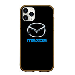 Чехол iPhone 11 Pro матовый Mazda sportcar, цвет: 3D-коричневый