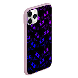 Чехол iPhone 11 Pro матовый Marshmello DJ, цвет: 3D-розовый — фото 2