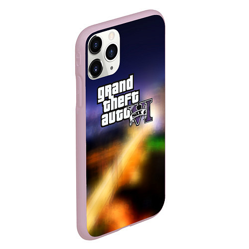 Чехол iPhone 11 Pro матовый Gra 6 exclusive / 3D-Розовый – фото 2