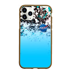 Чехол iPhone 11 Pro матовый Nasa space