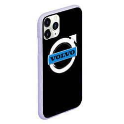 Чехол iPhone 11 Pro матовый Volvo sport car, цвет: 3D-светло-сиреневый — фото 2