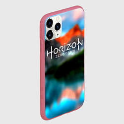 Чехол iPhone 11 Pro матовый Хорайзен гейм, цвет: 3D-малиновый — фото 2