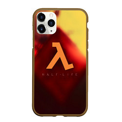 Чехол iPhone 11 Pro матовый Half life black mesa