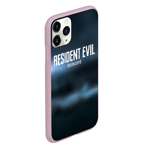 Чехол iPhone 11 Pro матовый Umbrella resident evil / 3D-Розовый – фото 2