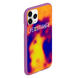 Чехол iPhone 11 Pro матовый Life Is Strange true, цвет: 3D-фиолетовый — фото 2