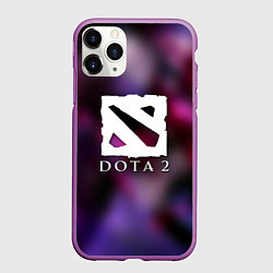 Чехол iPhone 11 Pro матовый Dota 2 valve, цвет: 3D-фиолетовый