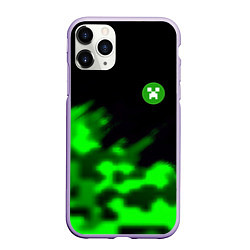 Чехол iPhone 11 Pro матовый Creeper steel