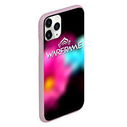 Чехол iPhone 11 Pro матовый Warframe true color, цвет: 3D-розовый — фото 2