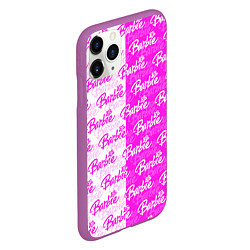 Чехол iPhone 11 Pro матовый Bardie - white - pattern, цвет: 3D-фиолетовый — фото 2