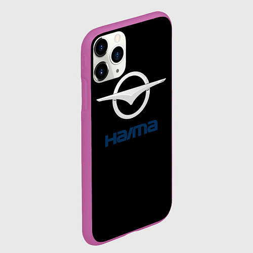 Чехол iPhone 11 Pro матовый Haima auto / 3D-Фиолетовый – фото 2