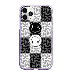 Чехол iPhone 11 Pro матовый Smile chaos