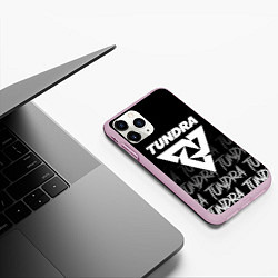 Чехол iPhone 11 Pro матовый Tundra style, цвет: 3D-розовый — фото 2
