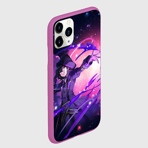 Чехол iPhone 11 Pro матовый Восхождение в тени - Тень / 3D-Фиолетовый – фото 2