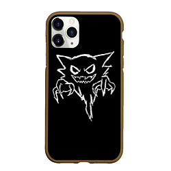 Чехол iPhone 11 Pro матовый Evil ghost