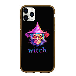 Чехол iPhone 11 Pro матовый Cartoon witch