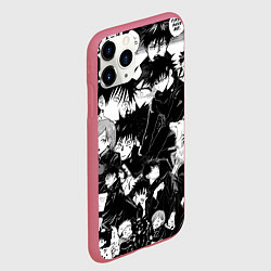 Чехол iPhone 11 Pro матовый Мэгуми Фушигуро - Магическая битва, цвет: 3D-малиновый — фото 2