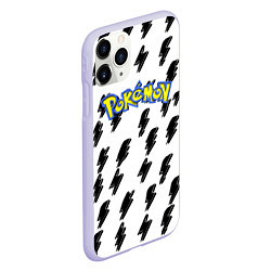 Чехол iPhone 11 Pro матовый Pokemon zippy, цвет: 3D-светло-сиреневый — фото 2