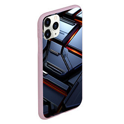 Чехол iPhone 11 Pro матовый Абстрактная красота, цвет: 3D-розовый — фото 2