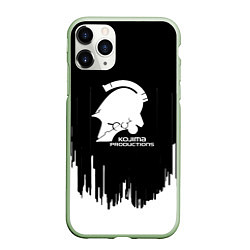 Чехол iPhone 11 Pro матовый Death Stranding the game, цвет: 3D-салатовый