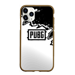 Чехол iPhone 11 Pro матовый PUBG абстракцион гейм шутер