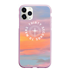 Чехол iPhone 11 Pro матовый 30 SMT Seasons, цвет: 3D-розовый