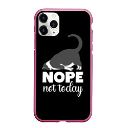 Чехол iPhone 11 Pro матовый Nope not today