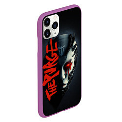 Чехол iPhone 11 Pro матовый The purge Within Temptation, цвет: 3D-фиолетовый — фото 2