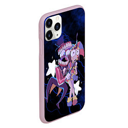 Чехол iPhone 11 Pro матовый Помни и Кейн Удивительный цифровой цирк, цвет: 3D-розовый — фото 2