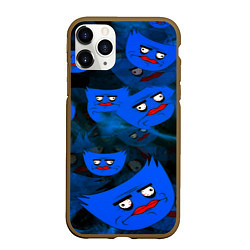 Чехол iPhone 11 Pro матовый Huggy Wuggy topgames, цвет: 3D-коричневый