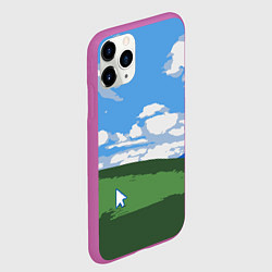 Чехол iPhone 11 Pro матовый Новый уродливый свитер от майков, цвет: 3D-фиолетовый — фото 2