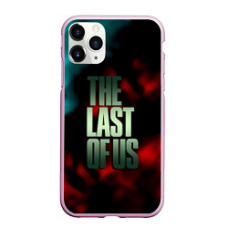 Чехол iPhone 11 Pro матовый The last of us fire, цвет: 3D-розовый