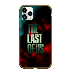 Чехол iPhone 11 Pro матовый The last of us fire, цвет: 3D-коричневый