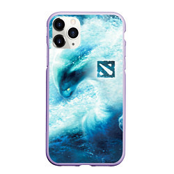 Чехол iPhone 11 Pro матовый Dota 2 - Morphling, цвет: 3D-светло-сиреневый