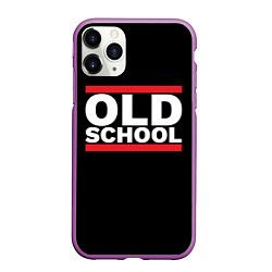 Чехол iPhone 11 Pro матовый Old school - experience, цвет: 3D-фиолетовый