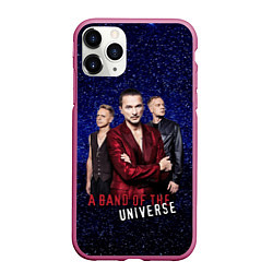 Чехол iPhone 11 Pro матовый Depeche Mode - A universe band