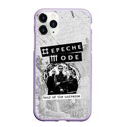 Чехол iPhone 11 Pro матовый Depeche Mode - Touring the universe группа
