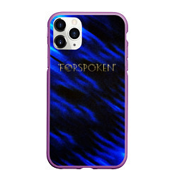 Чехол iPhone 11 Pro матовый Forspoken frey blue game abstraction, цвет: 3D-фиолетовый