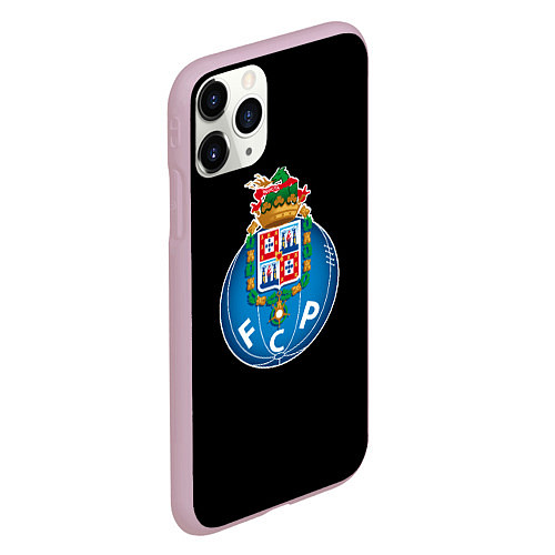 Чехол iPhone 11 Pro матовый Porto fc club / 3D-Розовый – фото 2