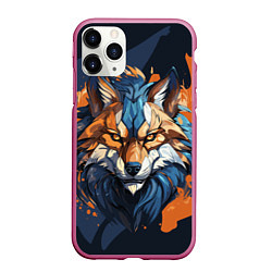 Чехол iPhone 11 Pro матовый Мудрый волк