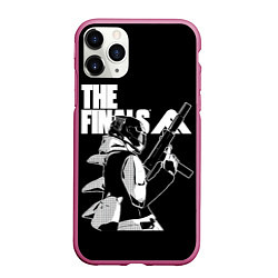 Чехол iPhone 11 Pro матовый The Finals игра, цвет: 3D-малиновый