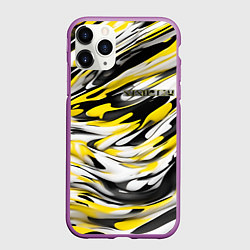 Чехол iPhone 11 Pro матовый Жизнерадостность, цвет: 3D-фиолетовый