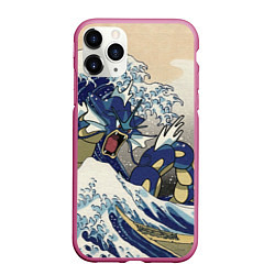 Чехол iPhone 11 Pro матовый Kanagawa wave - Gyarados