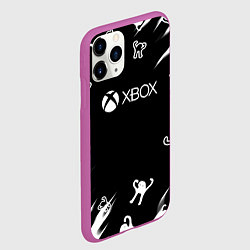 Чехол iPhone 11 Pro матовый Ъуъ съука xbox mem, цвет: 3D-фиолетовый — фото 2