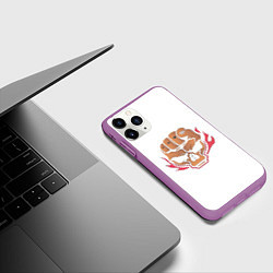 Чехол iPhone 11 Pro матовый Могу подарить сладкий сон, цвет: 3D-фиолетовый — фото 2