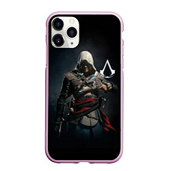 Чехол iPhone 11 Pro матовый Эдвард Кенуей Assassins black flag