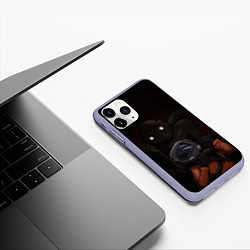 Чехол iPhone 11 Pro матовый Lethal Company: Bracken, цвет: 3D-светло-сиреневый — фото 2