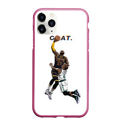 Чехол iPhone 11 Pro матовый Goat 23 - LeBron James